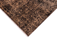 handmade Modern Modern Black Beige Hand Knotted RECTANGLE 100% WOOL area rug 9' x 12'
