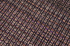 handmade Geometric Berjusta Black Rust Hand Knotted RECTANGLE 100% WOOL area rug 5' x 7'