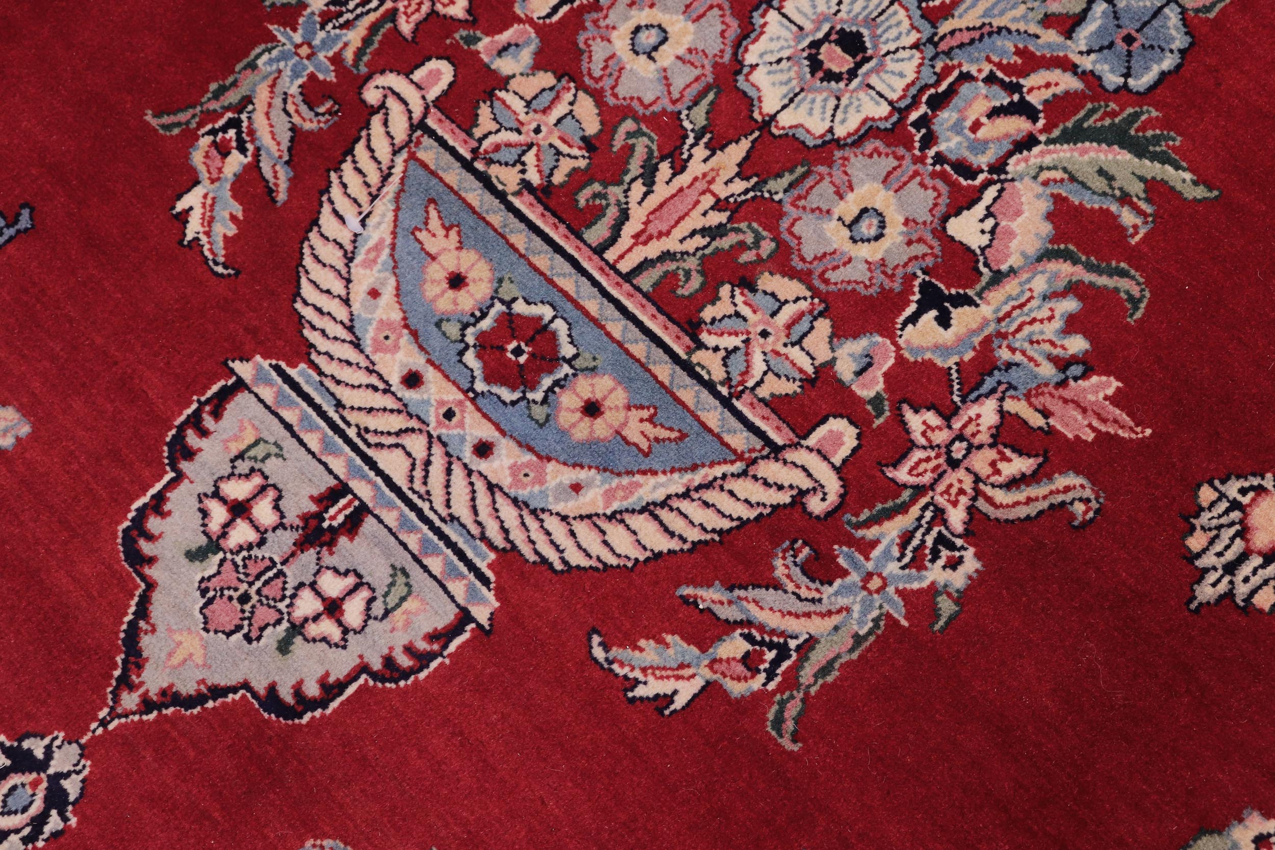 handmade Transitional Tabriz Red Black Hand Knotted RECTANGLE 100% WOOL area rug 10x15