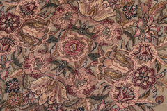 handmade Traditional Abusson Green Maroon Hand Knotted RECTANGLE 100% WOOL area rug 10x14