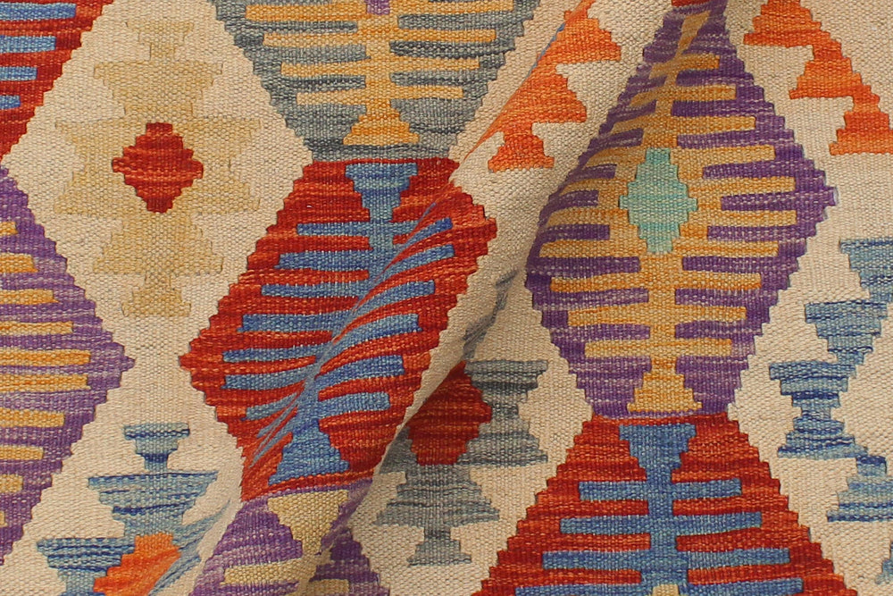 handmade Geometric Kilim Beige Black Hand-Woven RECTANGLE 100% WOOL area rug 6 x 8