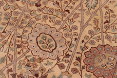 handmade Traditional Design Gold Lt. Gold Hand Knotted RECTANGLE 100% WOOL area rug 10' x 14'