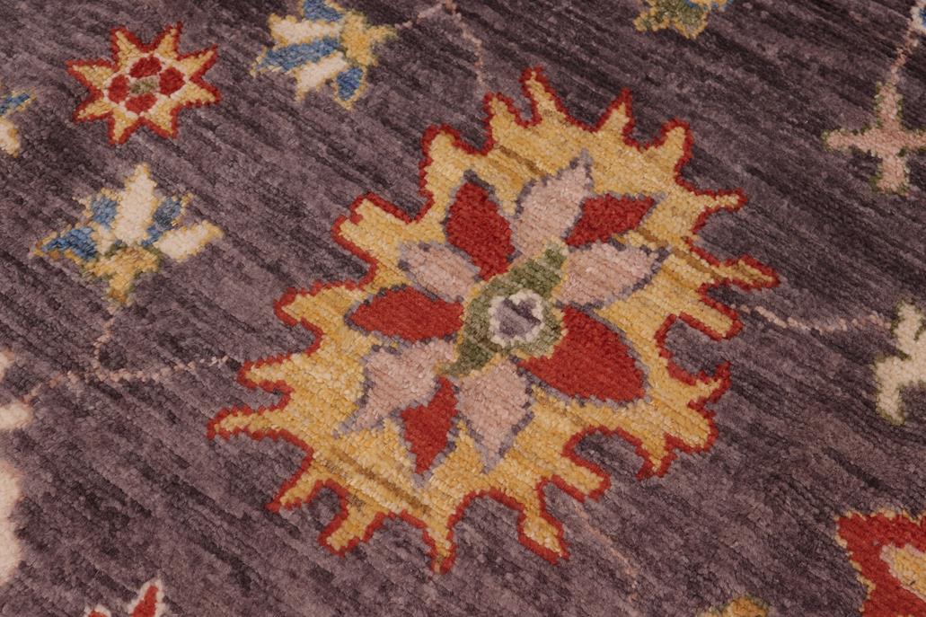 handmade Traditional Oushak Gray Beige Hand Knotted RECTANGLE 100% WOOL area rug 8 x 10