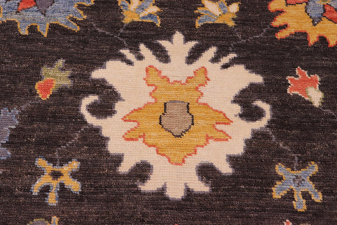 handmade Traditional Oushak Gray Beige Hand Knotted RECTANGLE 100% WOOL area rug 8' x 10'