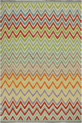 Flat Weave Kilim Antique Navaho Vintage handmade Modern Kilim Red Blue Hand-Woven Rectangle 100% Wool Area Rug 8x10 