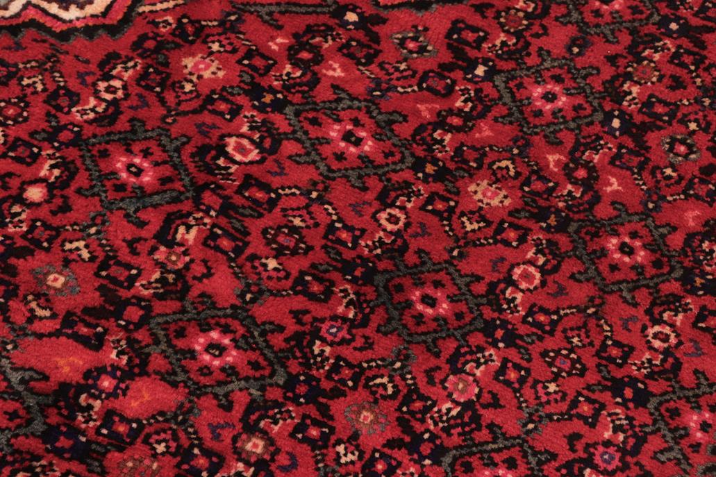 handmade Traditional Tabriz Red Beige Hand Knotted RECTANGLE 100% Wool Pile area rug 7x10