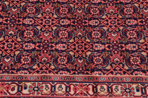 handmade Traditional Tabriz Blue Red Hand Knotted RECTANGLE 100% WOOL area rug 10 x 13