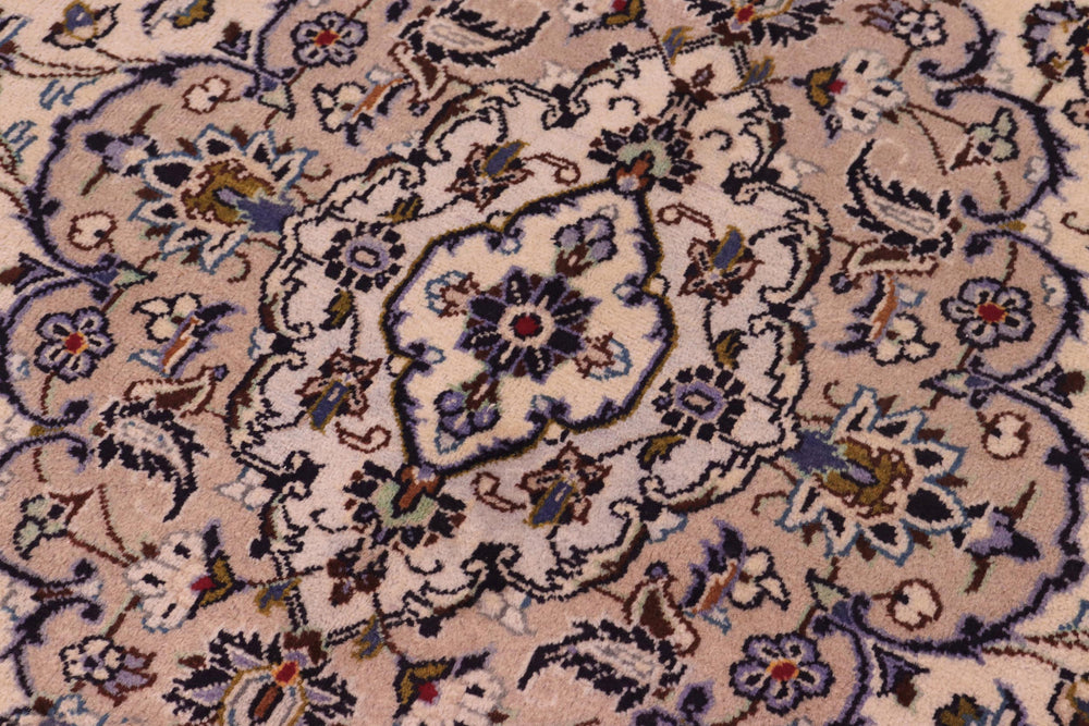 handmade Traditional Nahin Beige Tan Hand Knotted RECTANGLE 100% WOOL area rug 8 x 12