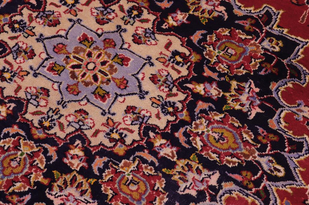 Traditional handmade Persian vintage distressed Red Purple Hand Knotted RECTANGLE 100% WOOL area rug 10 x 14