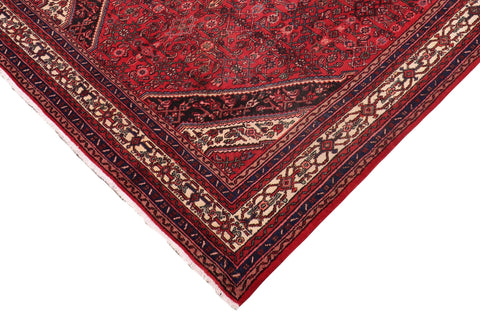 handmade Traditional Tabriz Red Beige Hand Knotted RECTANGLE 100% WOOL area rug 8 x 12