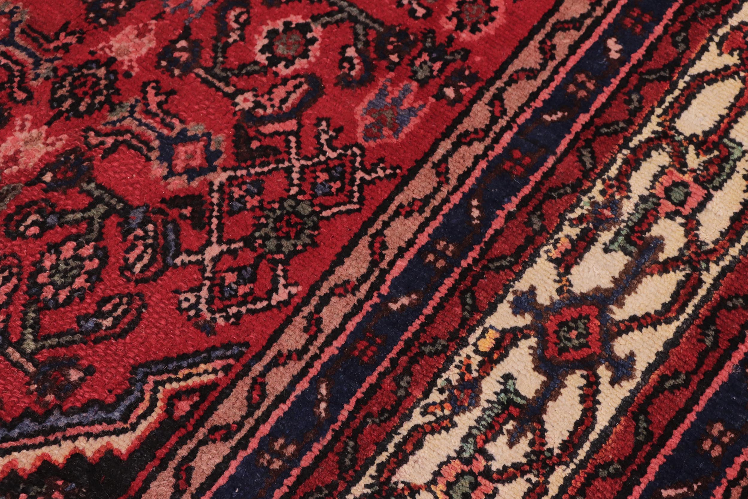 handmade Traditional Tabriz Red Beige Hand Knotted RECTANGLE 100% WOOL area rug 8 x 12