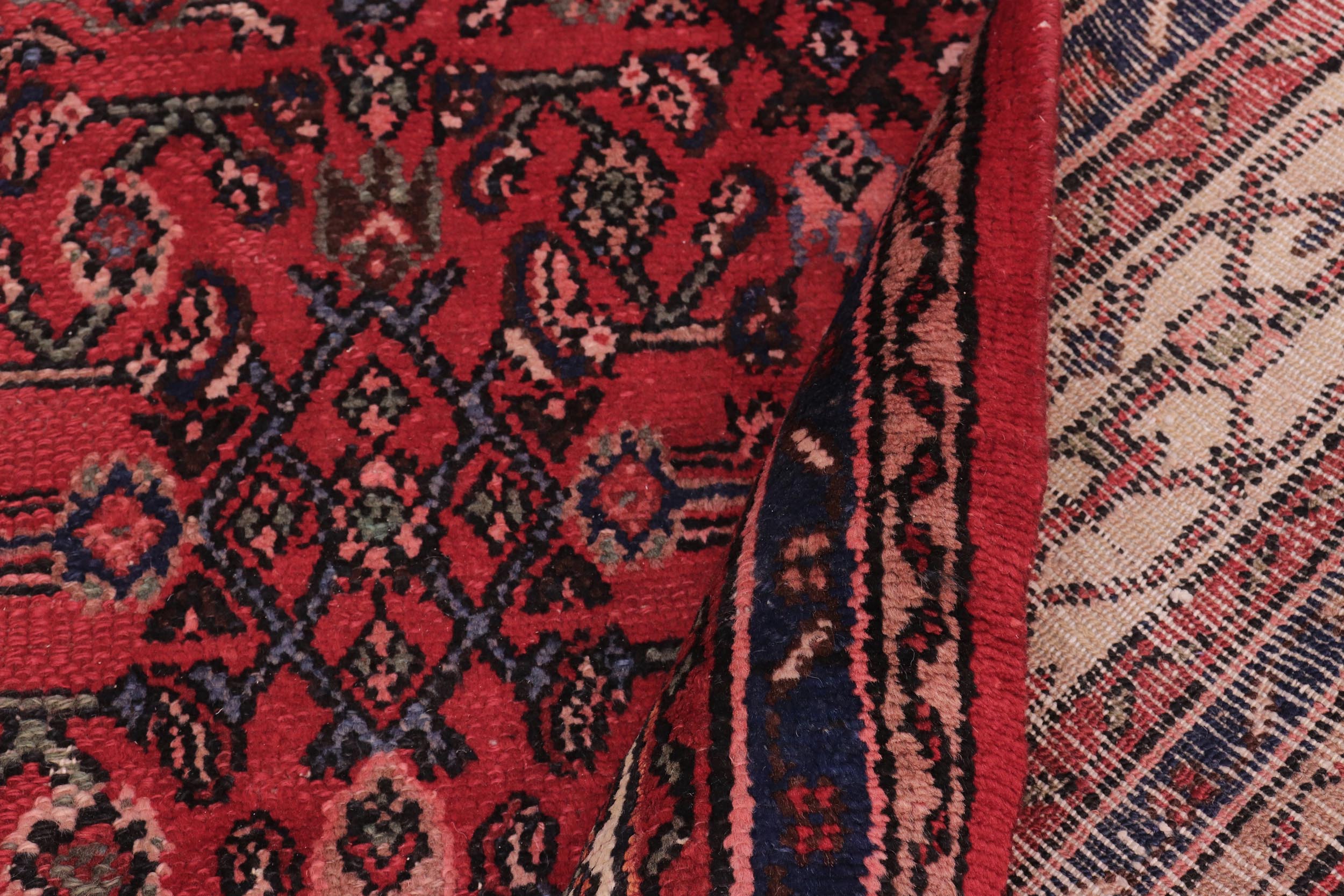handmade Traditional Tabriz Red Beige Hand Knotted RECTANGLE 100% WOOL area rug 8 x 12