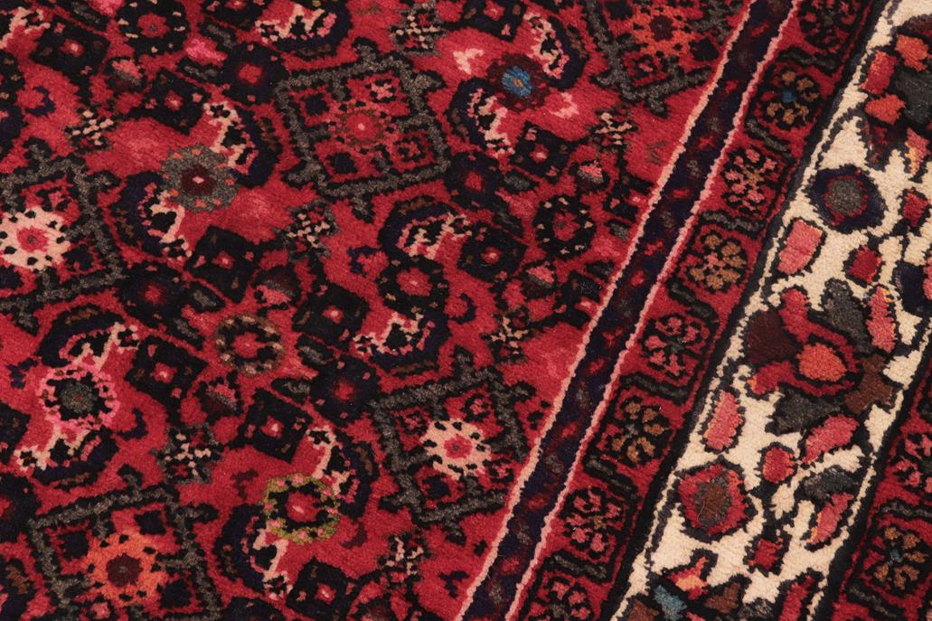 handmade Traditional Tabriz Red Beige Hand Knotted RECTANGLE 100% Wool Pile area rug 7x10