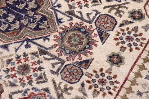 handmade Geometric Mamluk Beige Gray Hand Knotted RECTANGLE 100% WOOL area rug 12 x 16