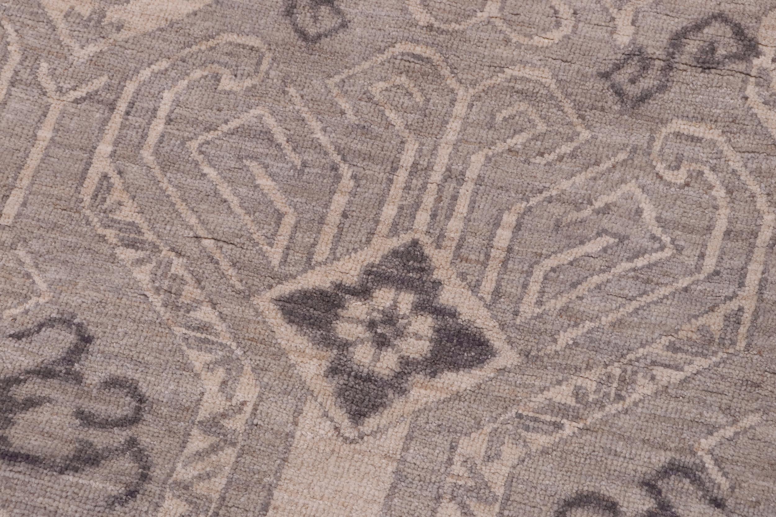 handmade Modern Kafkaz Blue Tan Hand Knotted RECTANGLE 100% WOOL area rug 12' x 15'