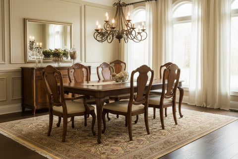 handmade Transitional Hamjolie Gold Lt. Green Hand Knotted RECTANGLE 100% WOOL area rug 9x12