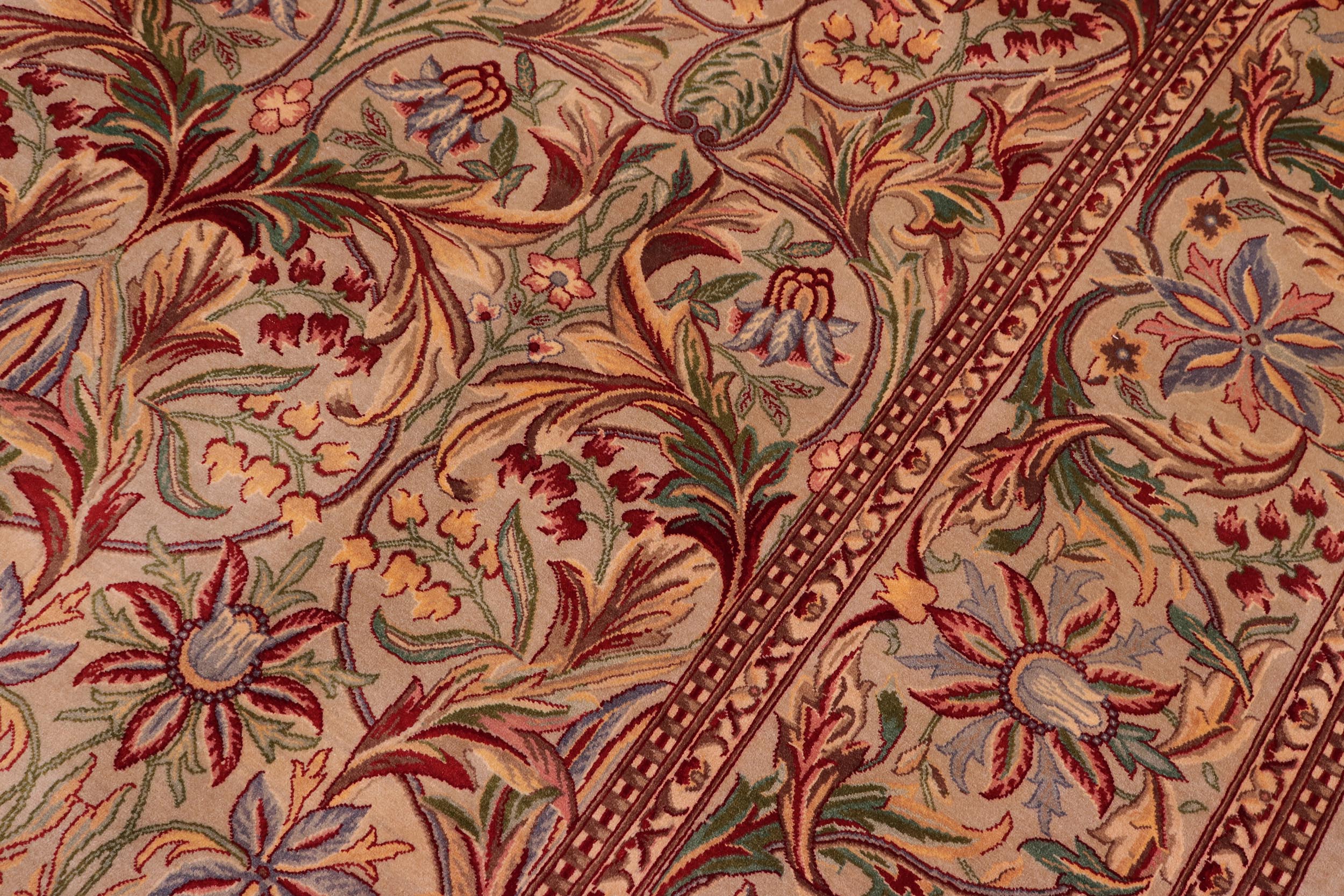 handmade Transitional Internation Lt. Gray Lt. Gray Hand Knotted RECTANGLE 100% WOOL area rug 9x12