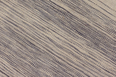 handmade Modern Kilim Gray Gray Hand-Woven RECTANGLE 100% WOOL area rug 6' x 8'