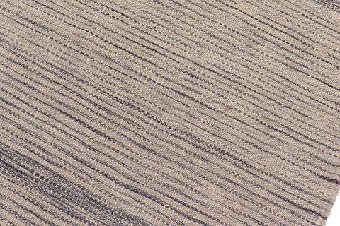 handmade Modern Kilim Gray Gray Hand-Woven RECTANGLE 100% WOOL area rug 6' x 8'