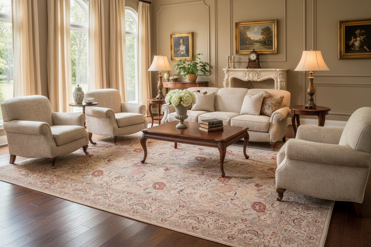 handmade Transitional Morris Lt. Gray Lt. Gray Hand Knotted RECTANGLE 100% WOOL area rug 9x12