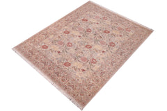 handmade Transitional Morris Lt. Gray Lt. Gray Hand Knotted RECTANGLE 100% WOOL area rug 9x12