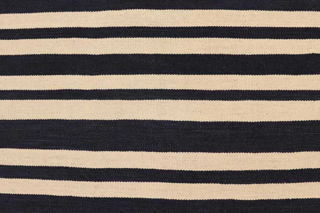 Flat Weave Kilim Antique Navaho Vintage handmade Modern Kilim Beige Black Hand-Woven Rectangle 100% Wool Area Rug 6x8 