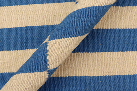 handmade Modern Kilim Black Beige Hand-Woven RECTANGLE 100% WOOL area rug 4' x 6'