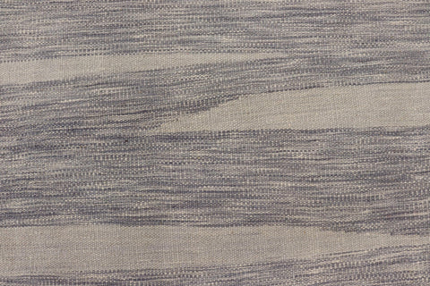 handmade Modern Kilim Gray Gray Hand-Woven RECTANGLE 100% WOOL area rug 8' x 10'