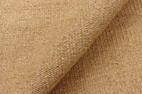 handmade Modern Kilim Beige Gray Hand-Woven RUNNER 100% WOOL area rug 4' x 7'