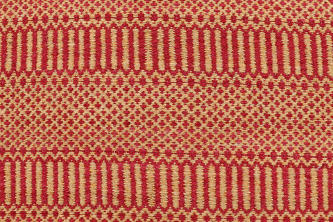 handmade Modern Kilim Pink Orange Hand-Woven RUNNER 100% WOOL area rug 3' x 7'
