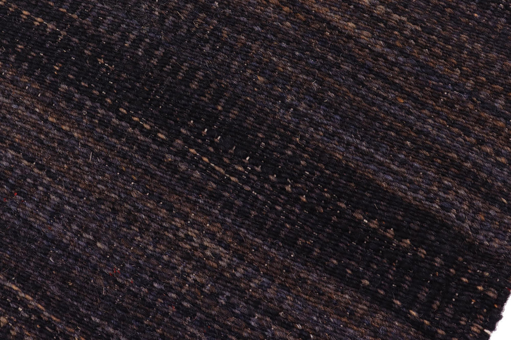 handmade Modern Kilim Blue Purple Hand-Woven RUNNER 100% WOOL area rug 4' x 7'