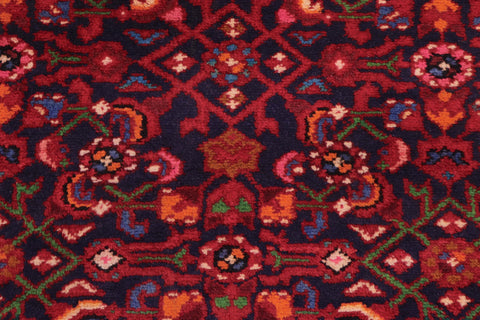 handmade Traditional Tabriz Blue Red Hand Knotted RUNNER 100% WOOL area rug 4 x 10