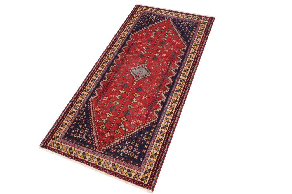 handmade Traditional Tabriz Red Beige Hand Knotted RUNNER 100% WOOL area rug 3 x 6