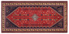 handmade Traditional Tabriz Red Beige Hand Knotted RUNNER 100% WOOL area rug 3 x 6