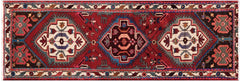 handmade Traditional Tabriz Red Beige Hand Knotted RUNNER 100% Wool Pile area rug 3x9