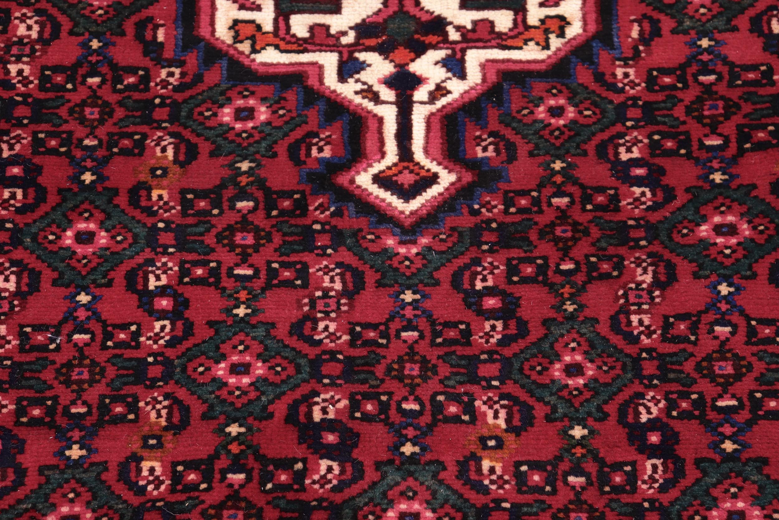 handmade Traditional Tabriz Red Beige Hand Knotted RECTANGLE 100% WOOL area rug 7 x 10