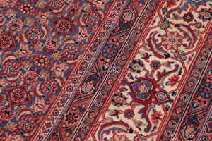 handmade Traditional Tabriz Blue Beige Hand Knotted RECTANGLE 100% WOOL area rug 7 x 10