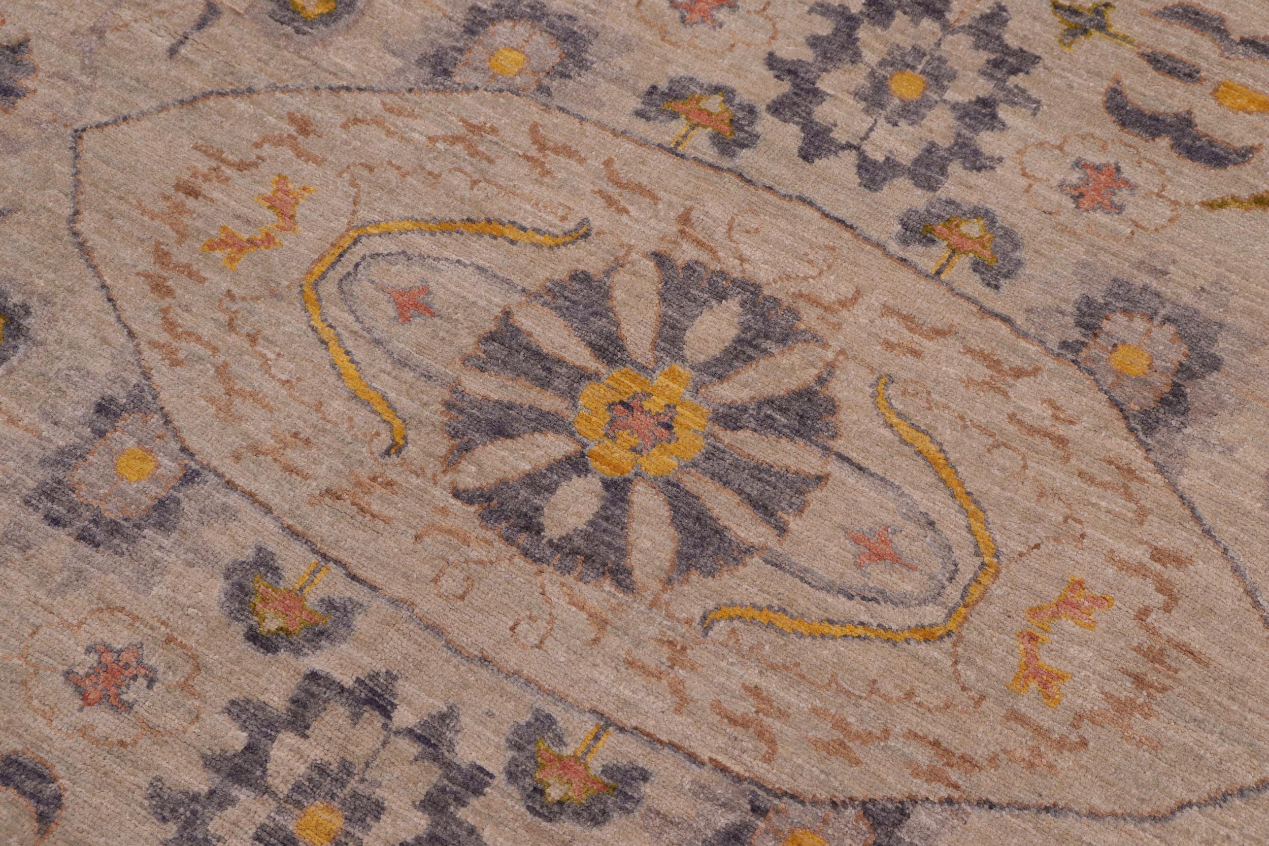 handmade Modern Kafkaz Gray Lt. Green Hand Knotted RECTANGLE 100% WOOL area rug 9' x 12'