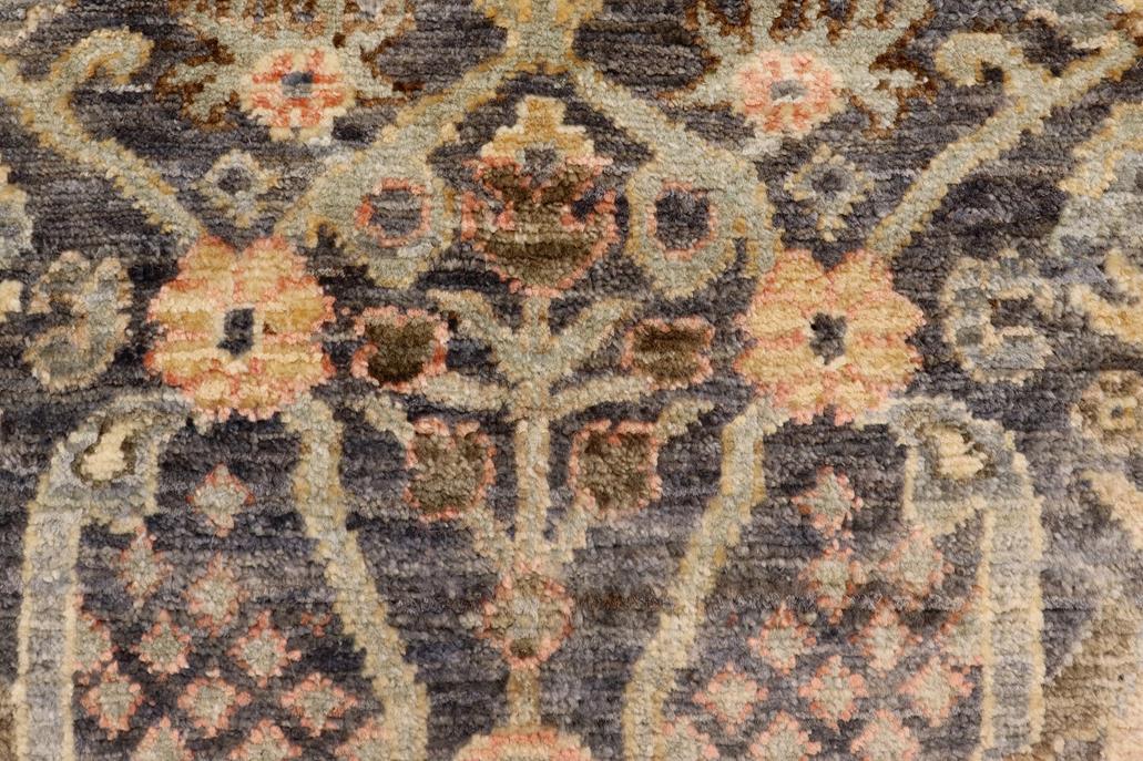 handmade Traditional Kafkaz Gray Tan Hand Knotted RECTANGLE 100% WOOL area rug 4 x 6