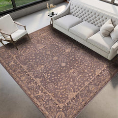 handmade Traditional Kafkaz Gray Beige Hand Knotted RECTANGLE 100% WOOL area rug 10 x 14