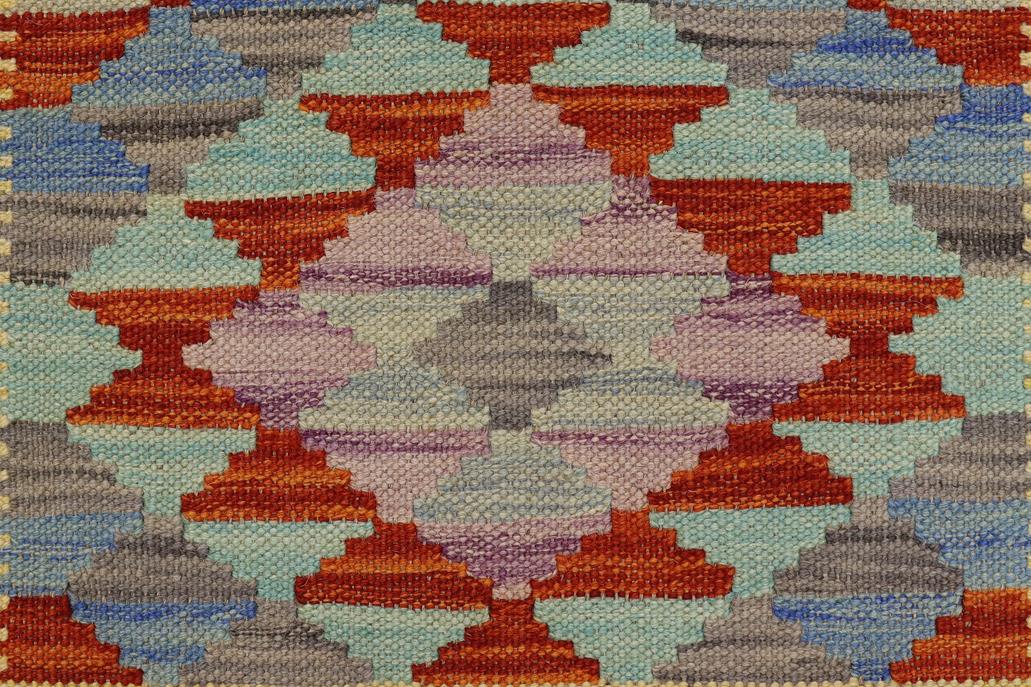 Flat Weave Kilim Antique Navaho Vintage handmade Geometric Kilim Gold Rust Hand-Woven Rectangle 100% Wool Area Rug 2x3 