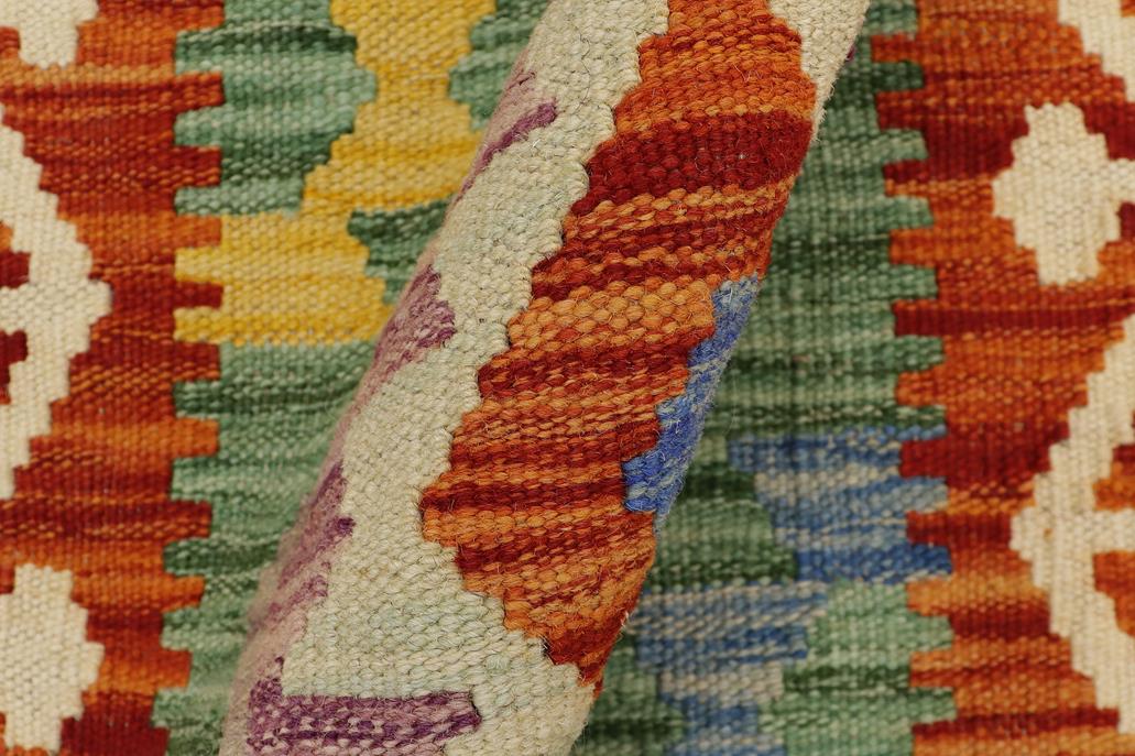 Flat Weave Kilim Antique Navaho Vintage handmade Geometric Kilim Rust Gray Hand-Woven Rectangle 100% Wool Area Rug 2x3 