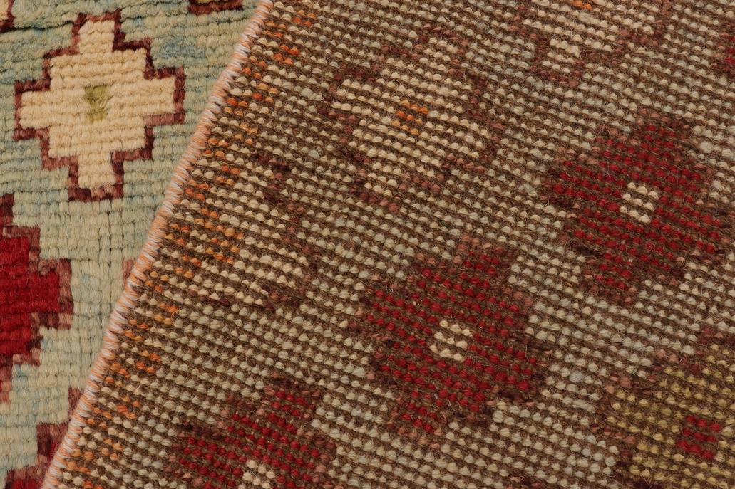 handmade Modern Balouchi Blue Red Hand Knotted RECTANGLE 100% WOOL area rug 5x8