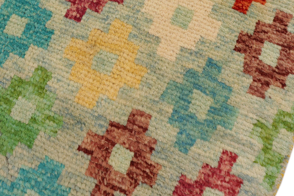 handmade Modern Balouchi Blue Rust Hand Knotted RECTANGLE 100% WOOL area rug 5x8