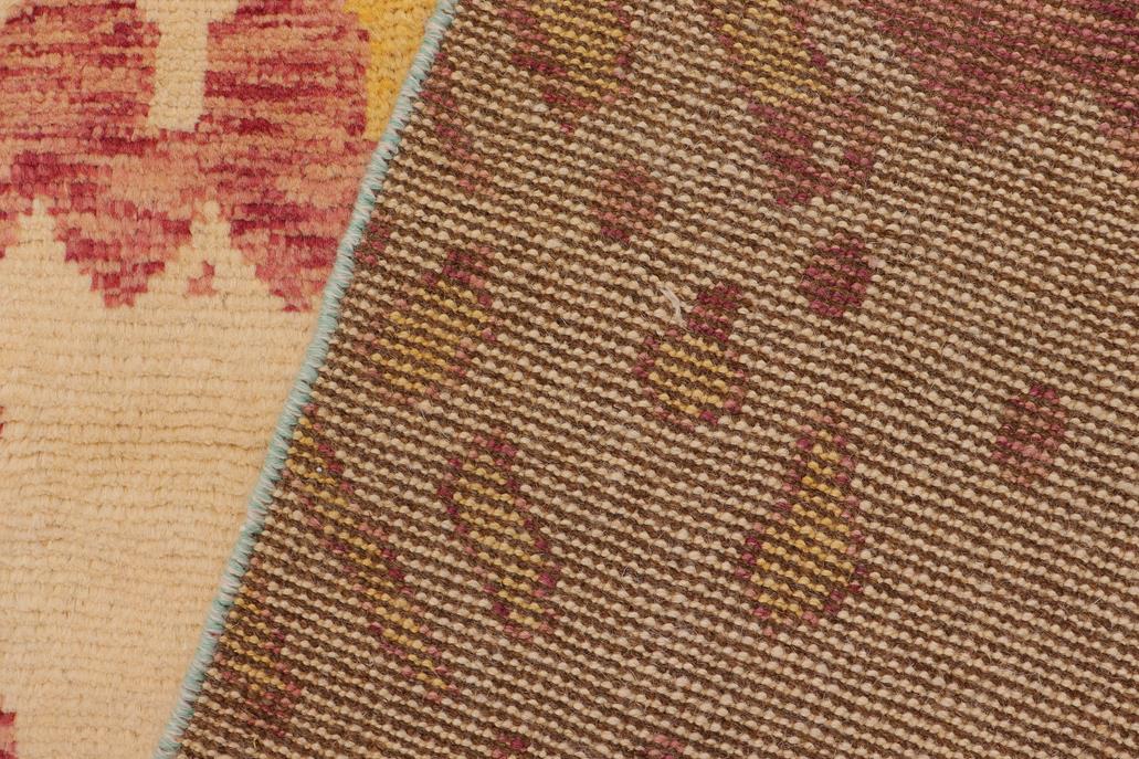 handmade Modern Balouchi Rust Blue Hand Knotted RECTANGLE 100% WOOL area rug 5x8