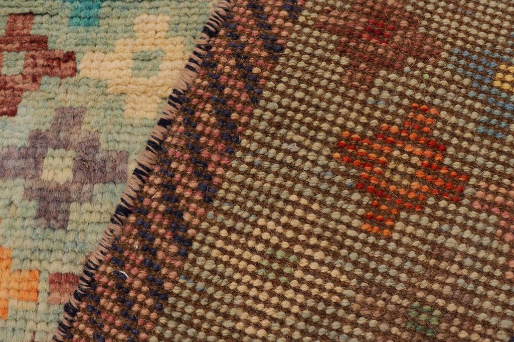 handmade Modern Balouchi Blue Red Hand Knotted RECTANGLE 100% WOOL area rug 3x5