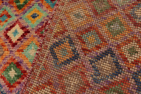handmade Modern Balouchi Purple Rust Hand Knotted RECTANGLE 100% WOOL area rug 3x5