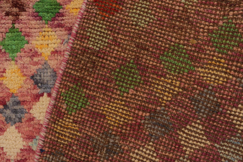 handmade Modern Balouchi Purple Rust Hand Knotted RECTANGLE 100% WOOL area rug 3x5