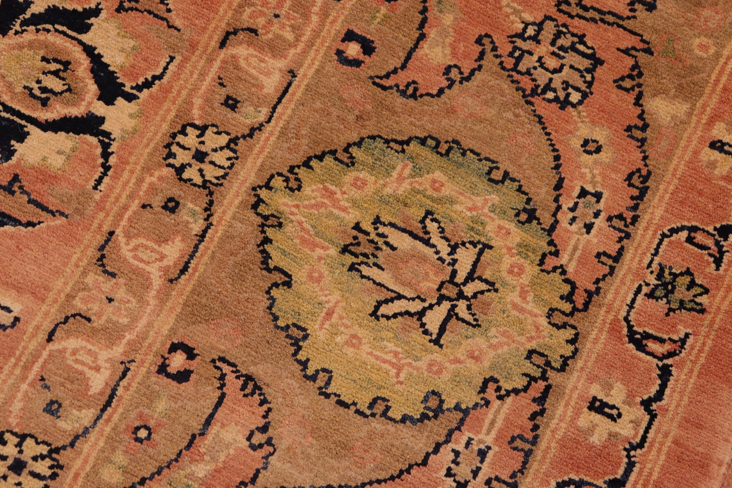 handmade Traditional Kafkaz Rust Brown Hand Knotted RECTANGLE 100% WOOL area rug 8x10
