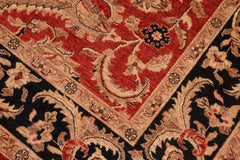 handmade Traditional Kafkaz Red Blue Hand Knotted RECTANGLE 100% WOOL area rug 8 x 10